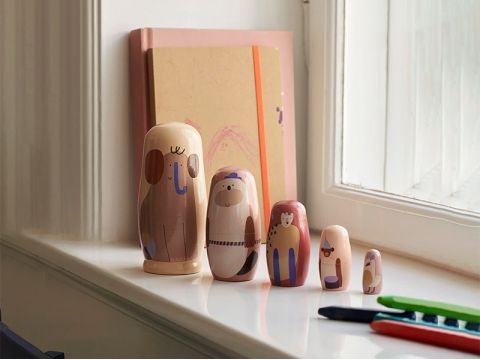 Critter Nesting Dolls