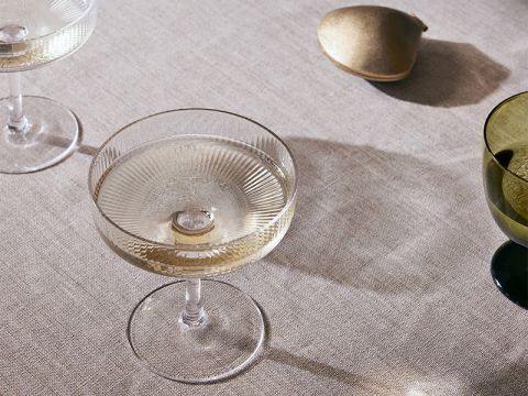 Ripple Champagne Saucer- 2pz