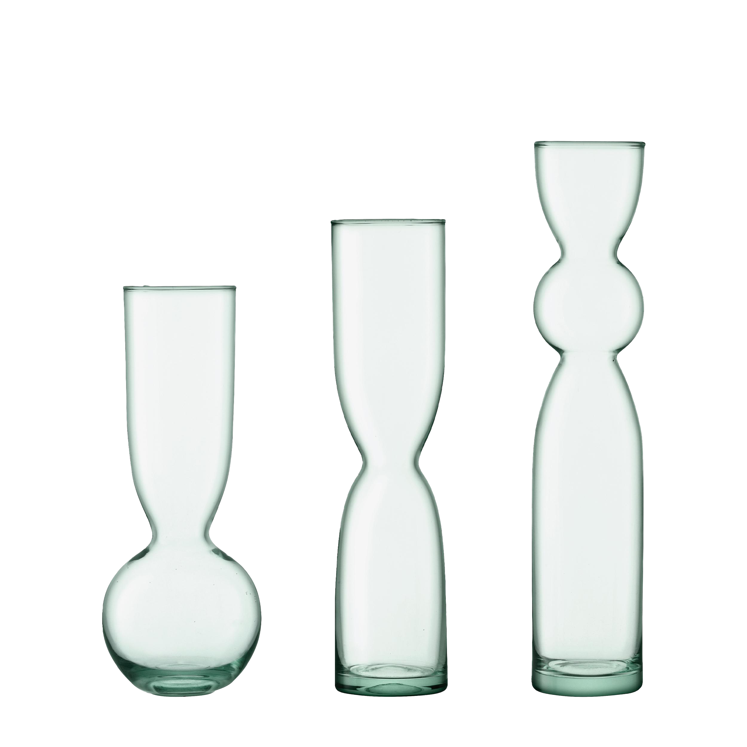 Canopy. Trio Vase Set. 25 cm (H).