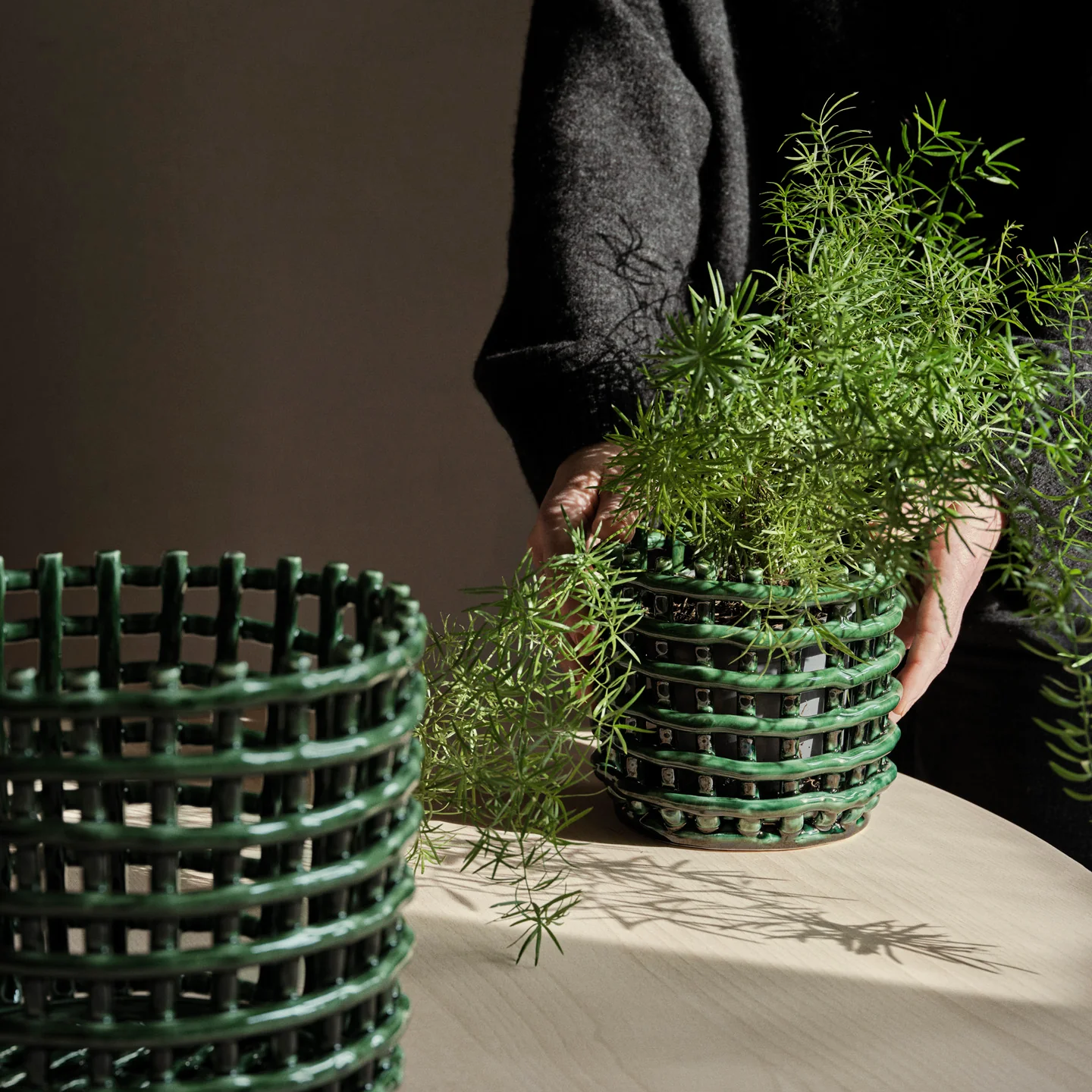 Ceramic Basket