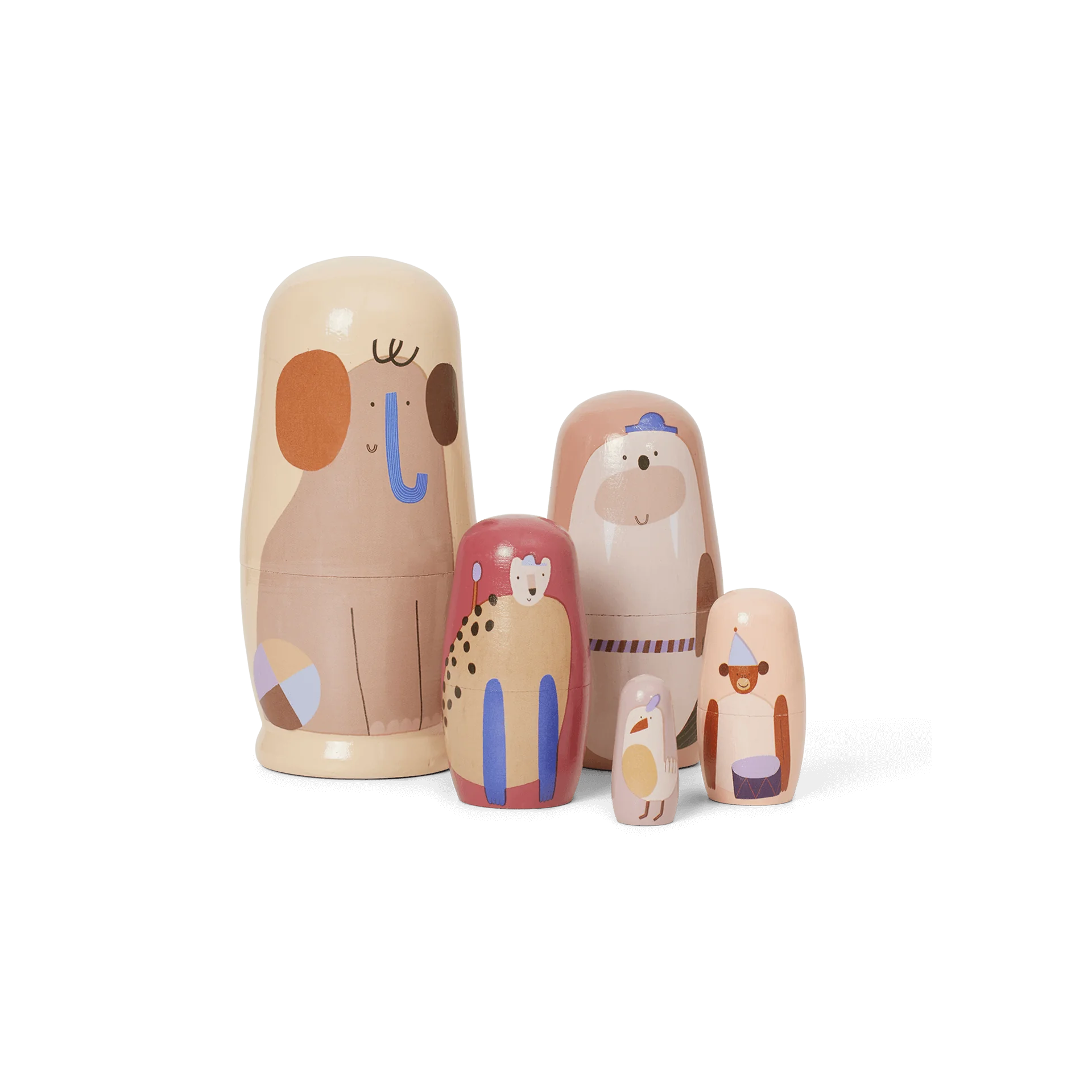 Critter Nesting Dolls