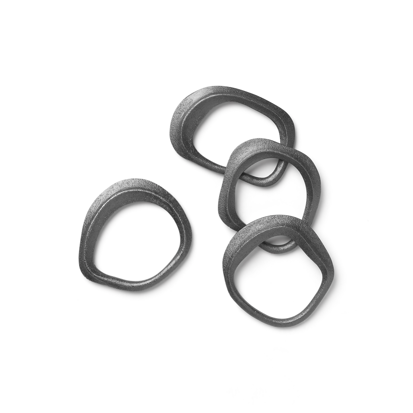 Flow - Napkin Rings - 4 pz