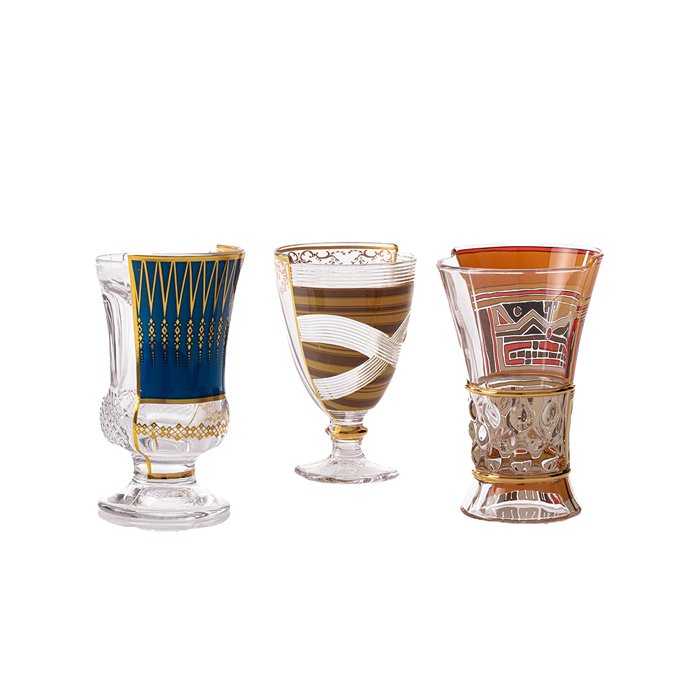Hybrid Cocktail Glasses Pannotia - 3 pcs