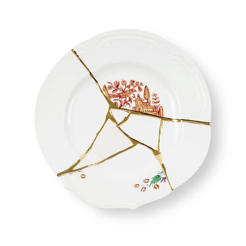 Kintsugi Dinner Plate