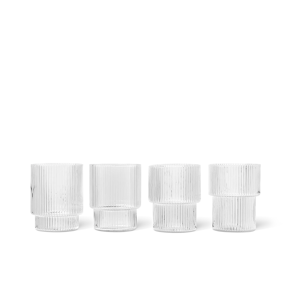 Ripple Glasses - 4 pz