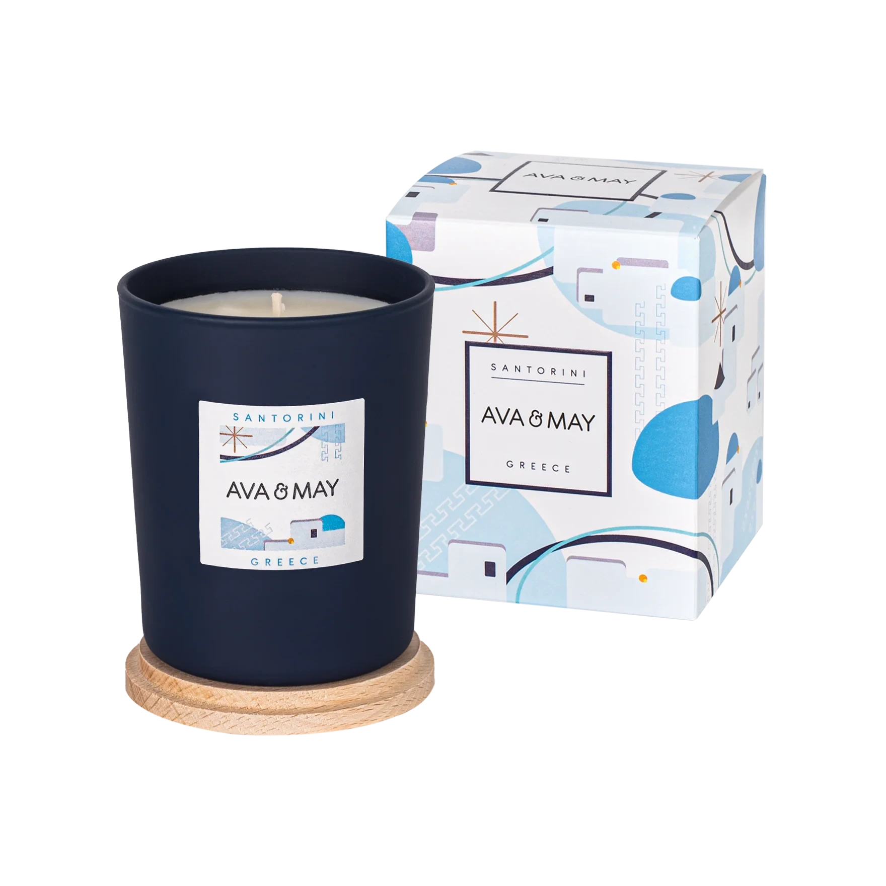 Santorini Candle
