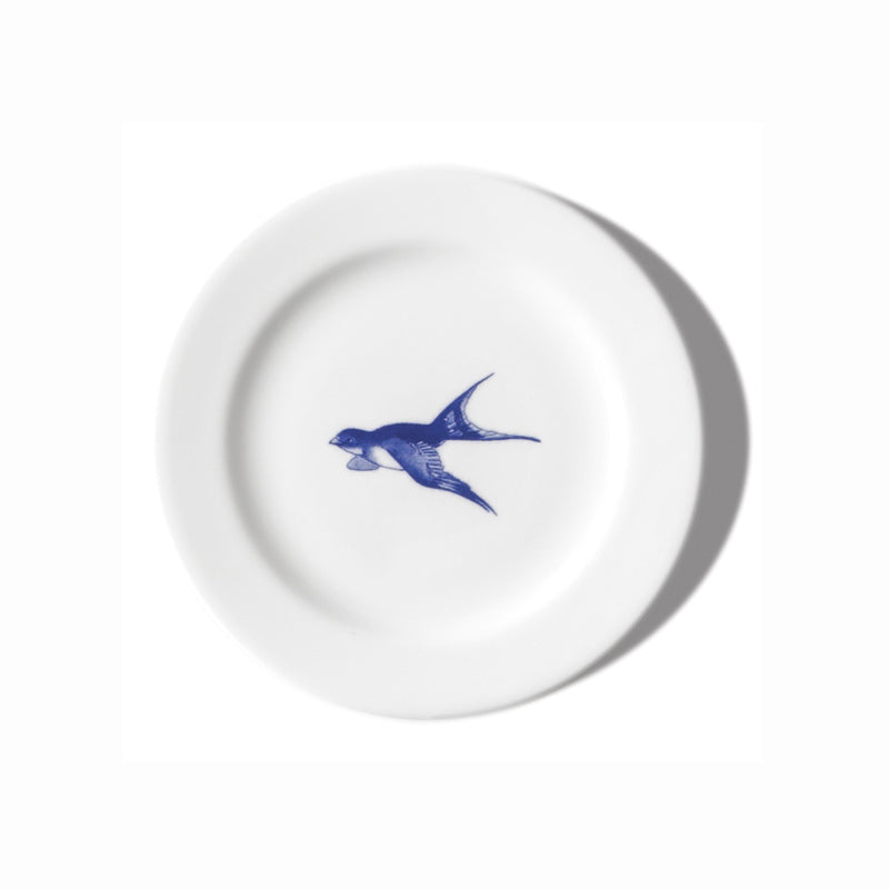 Shabbychic. Piatto Pane Rondine. 16 cm (ø).