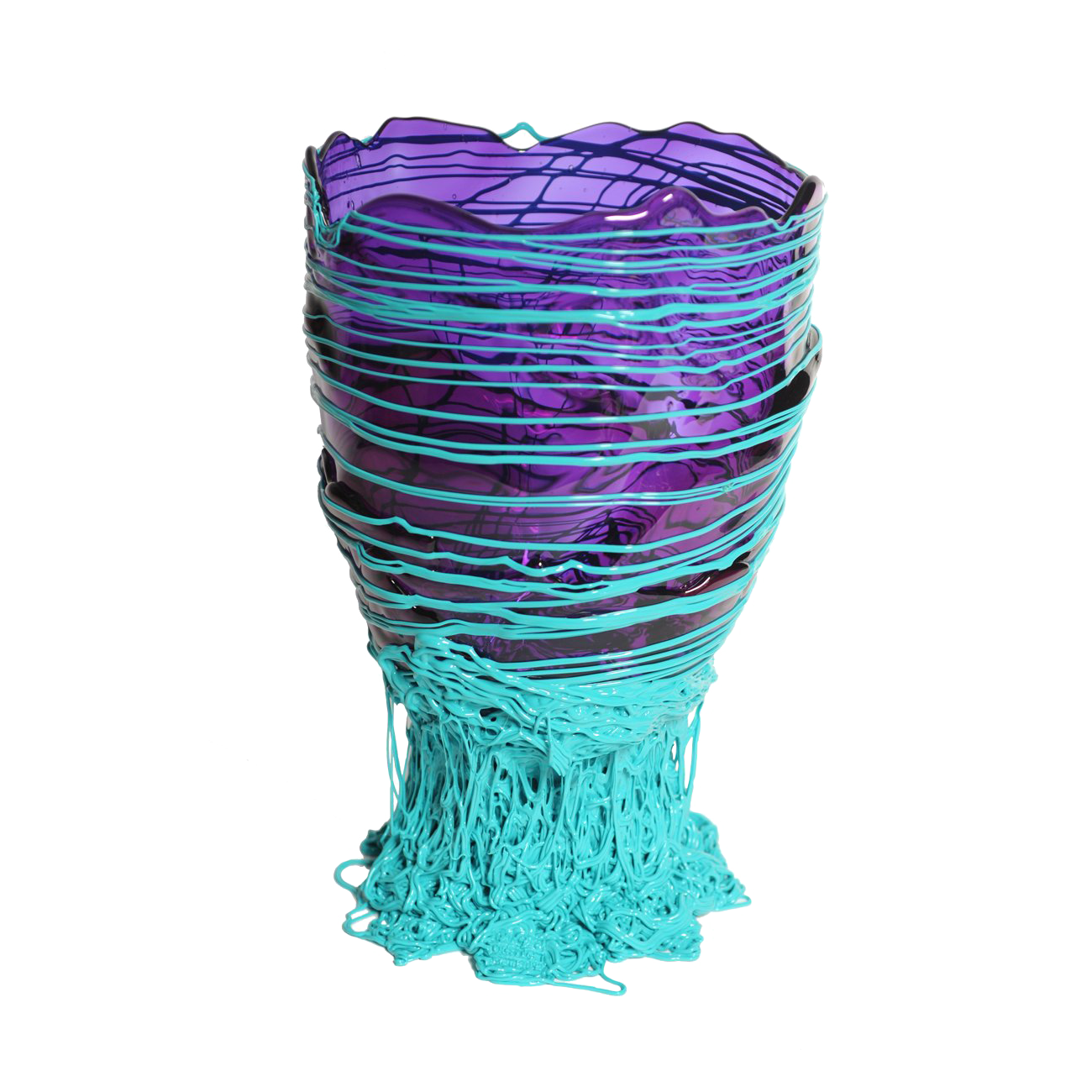 Vaso Spaghetti. S. Viola & Turchese.