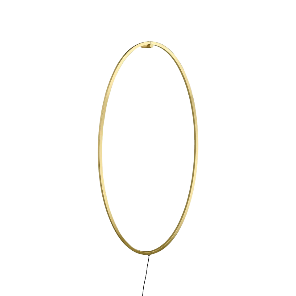 Ellisse Wall Gold Polished with Hanger