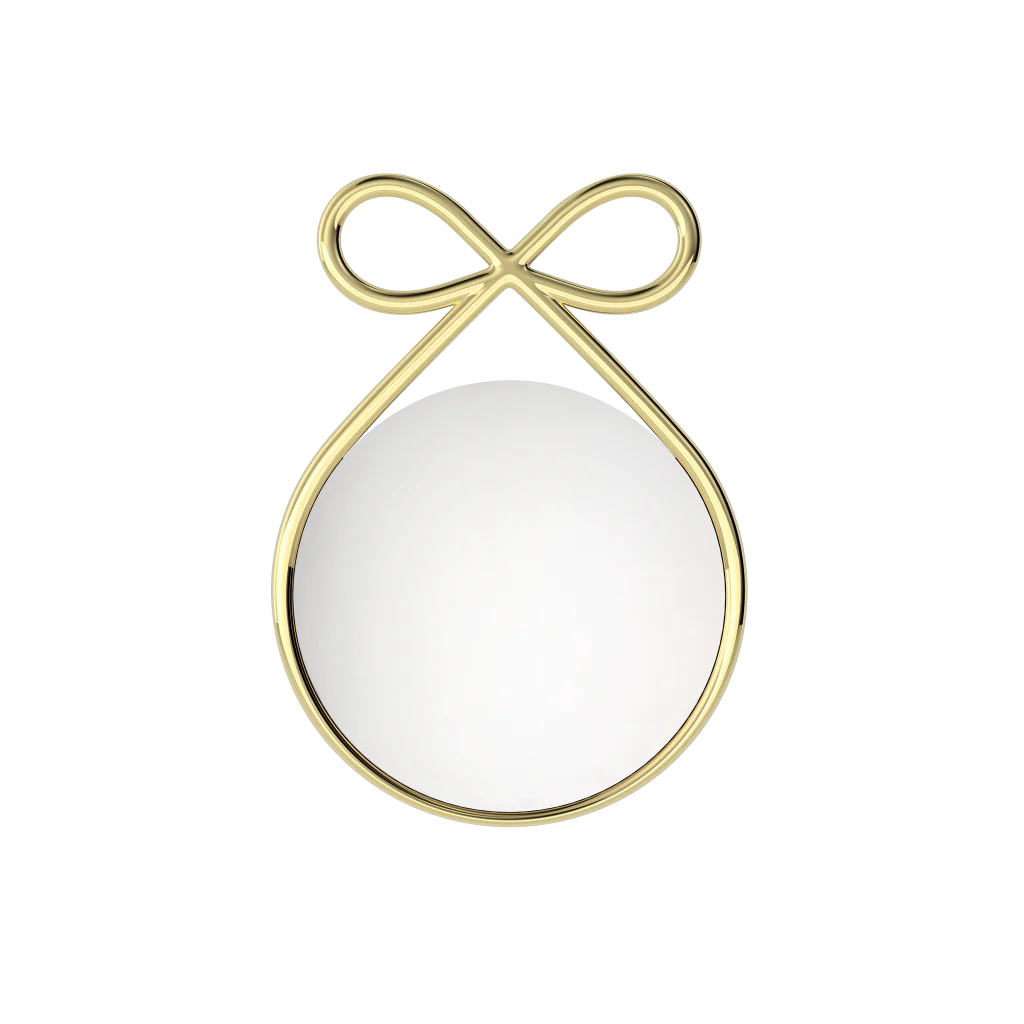 Ribbon Mirror Metal