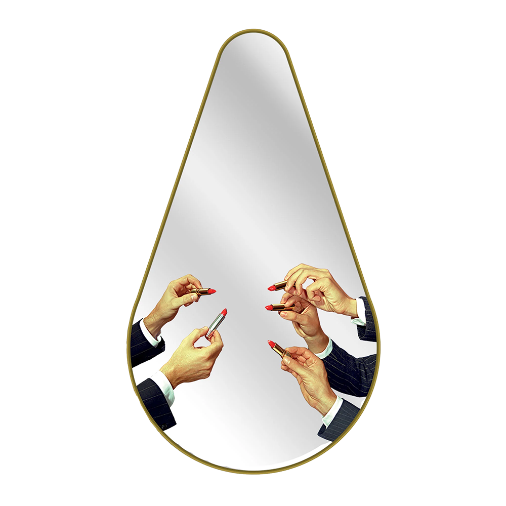 Toiletpaper Pear Mirror
